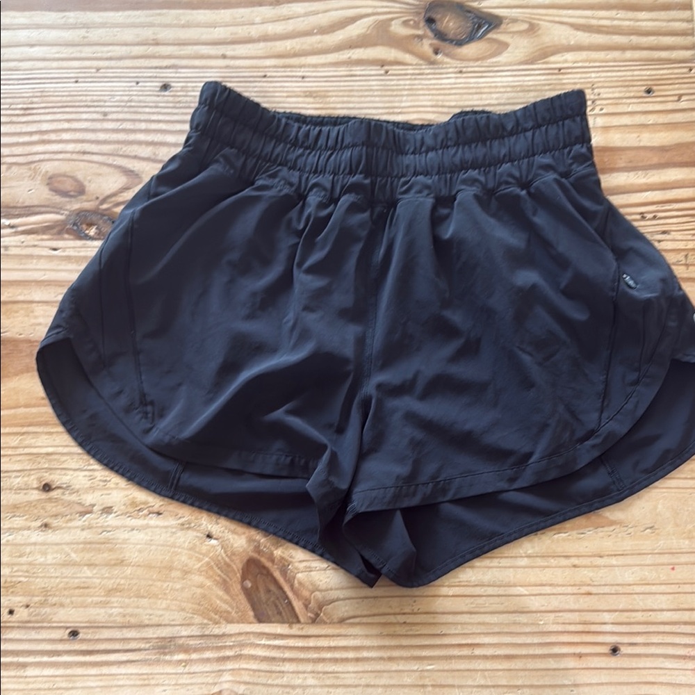 Lululemon Athletica Black Athletic Shorts Lightweight Stretchy
